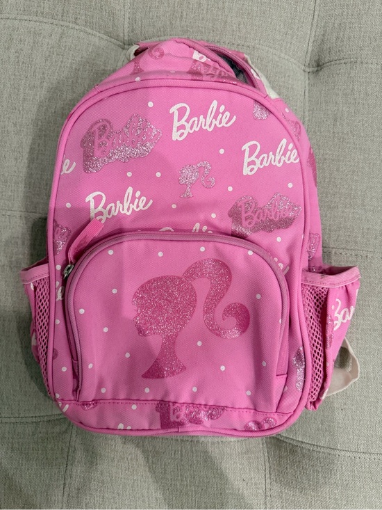 Pottery Barn Kids Other - Pottery Barn Kids Barbie Pink Glitter Backpack